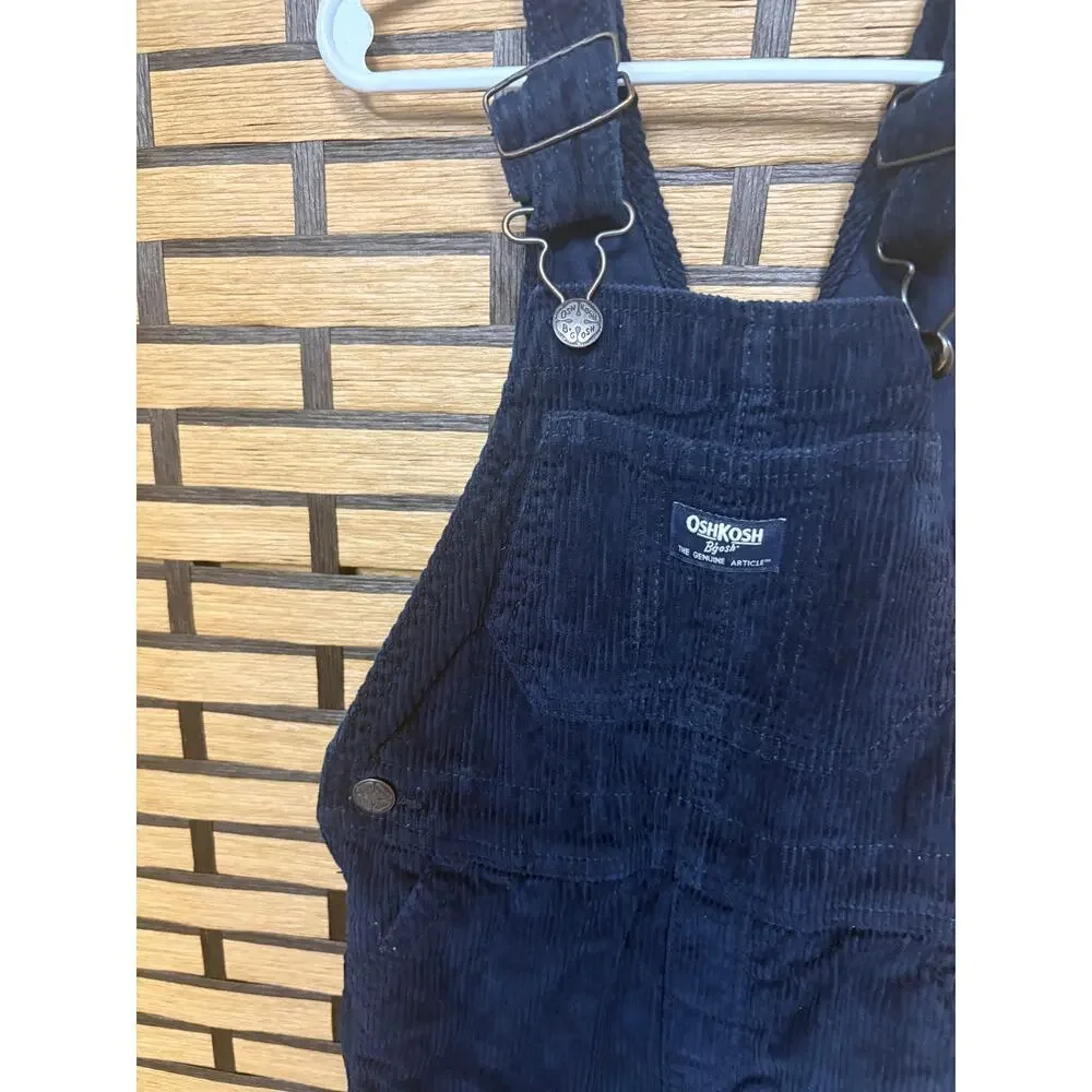 Osh Kosh Navy‎ Cordouroy Overalls Size 4T